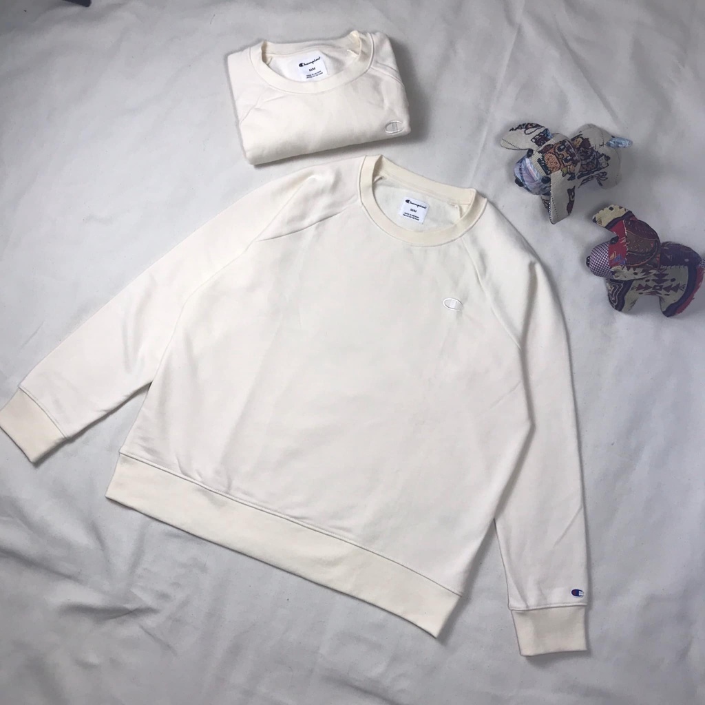 Áo Sweatshirt Champion nỉ lông cừu chuẩn xuất xịn