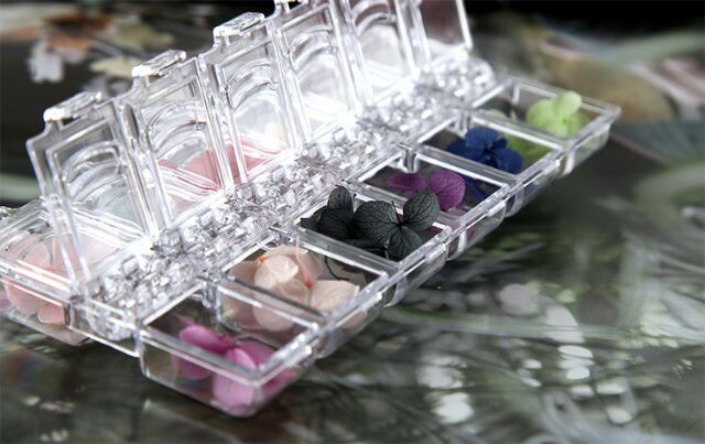 Hoa lụa hoa chùm hoa ẩn trang trí móng cực xinh cưc pro nail