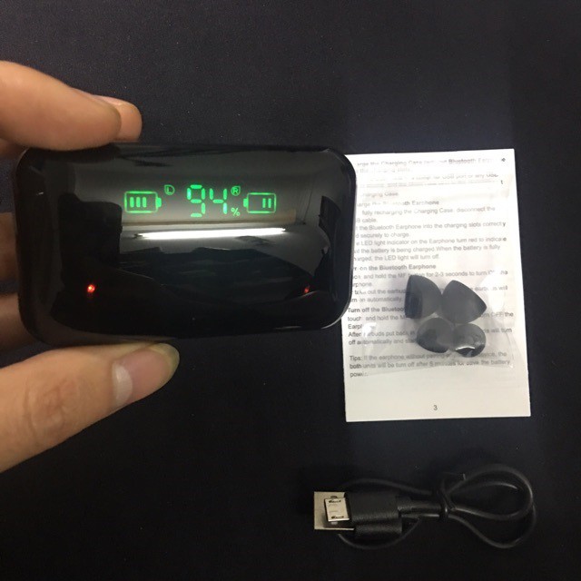 Tai Nghe Bluetooth Amoi F9 PRO TWS - Tai nghe không dây Phiên bản cảm ứng quốc tế Bluetooth 5.0 - Nghe nhạc liên tục 5h