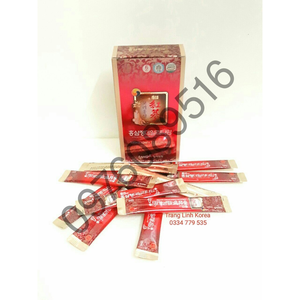 Nước Hồng Sâm Nguyên Chất SangA Cao Cấp Hàn Quốc