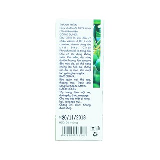 Tinh dầu Oliu 50ml