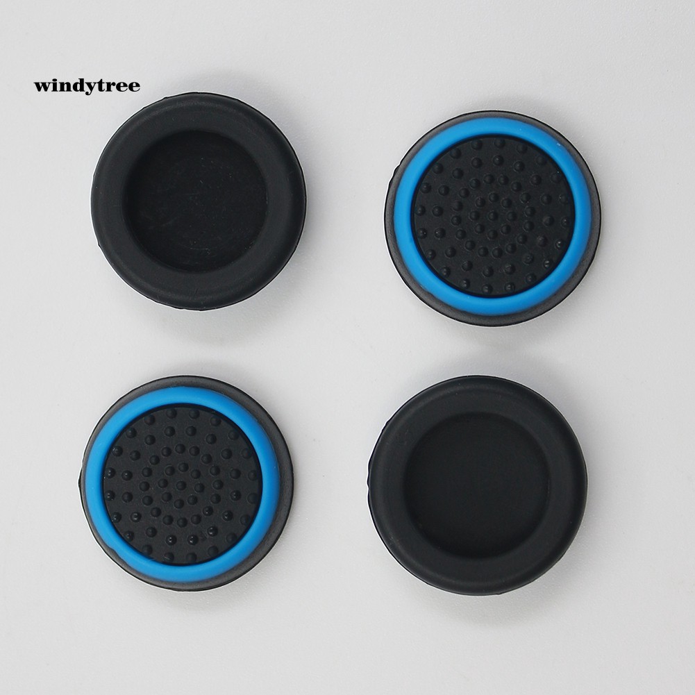 WDTE 4Pcs Controller Thumb Silicone Stick Grip Cap Cover for PS3 PS4 XBOX ONE