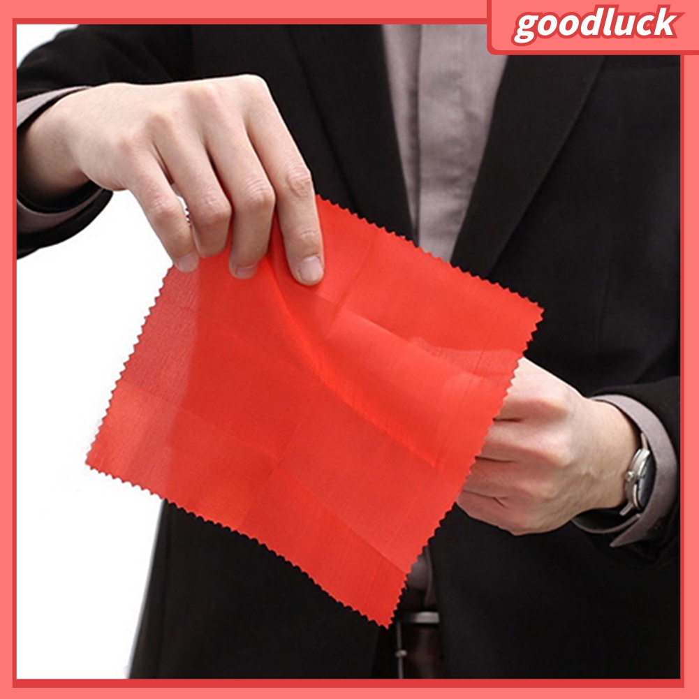 Bộ ngón tay cái bằng nhựa và lụa màu đỏ dùng làm đạo cụ ảo thuật