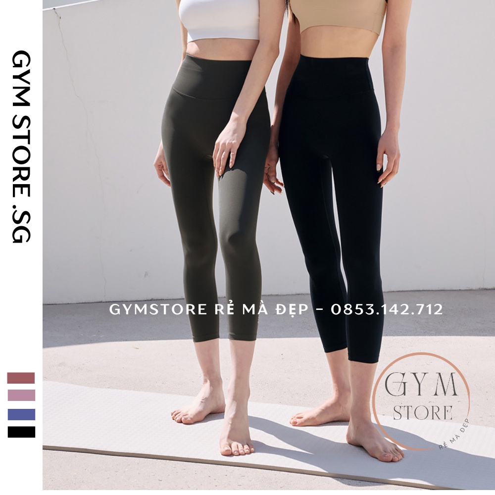 Quần Legging Lửng Tập YOGA Lưng Cao Đồ Tập Gym, Zumba, Aerobic Nữ Rẻ Mà Đẹp GYMSTORE 831