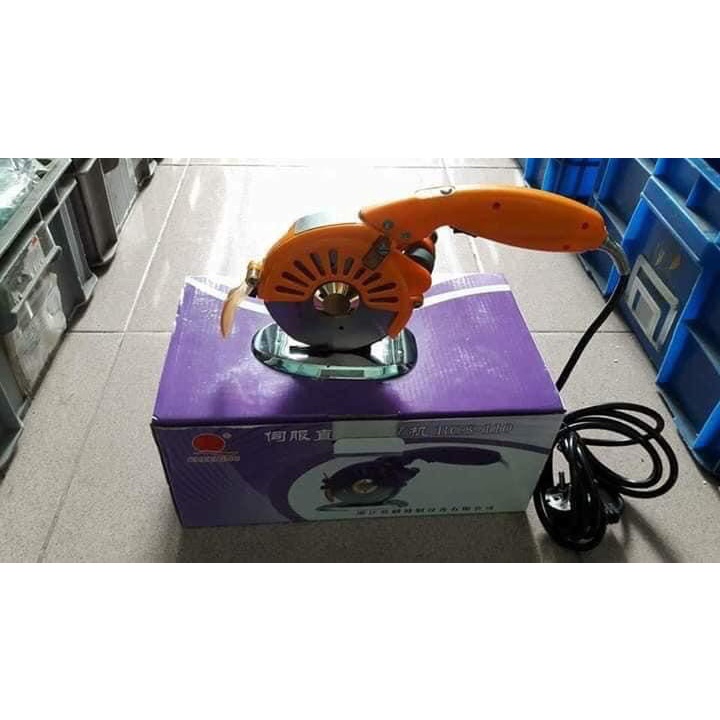 Máy Cắt Vải Cầm Tay CHEERING - Máy Cắt Vải Điện RCS đĩa có đèn chiếu sáng với 5 tốc độ - Kéo cắt vải