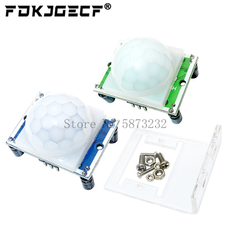 Mô Đun Cảm Biến Hồng Ngoại HC-SR501 + Giá Đỡ Chuyên Dụng Cho arduino raspberry pi