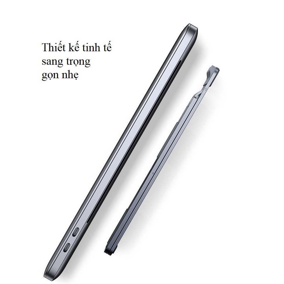 Giá đỡ laptop stand nhôm có thể gấp gọn hỗ trợ tản nhiệt  P11 P6 cho laptop Macbook, máy tính bảng Ipad, Surface