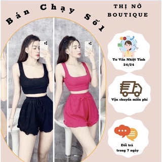 Đồ bộ 2 dây mặc hè siêu mát đồ mặc ở nhà sexxy