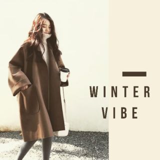 [HÀNG CÓ SẴN] Áo dạ mỏng nâu tối