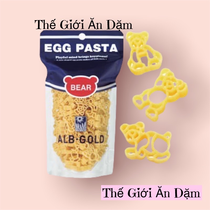 Nui Trứng Egg pasta ( Nhiều hình)