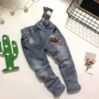 Quần jean bé gái nhiều mẫu size nhỡ