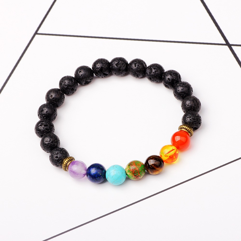 Vòng Đeo Tay Đính Đá Núi Lửa Phong Cách Âu Mỹ Thời Trang | BigBuy360 - bigbuy360.vn