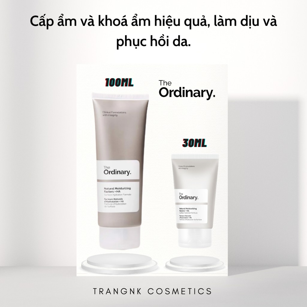 Kem dưỡng The Ordinary Natural Moisturizing Factors + HA