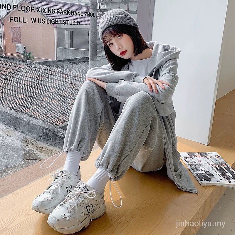 Quần Ống Rộng Phong Cách Hàn Quốc S-Ins2021 Thời Trang Cho Nữ