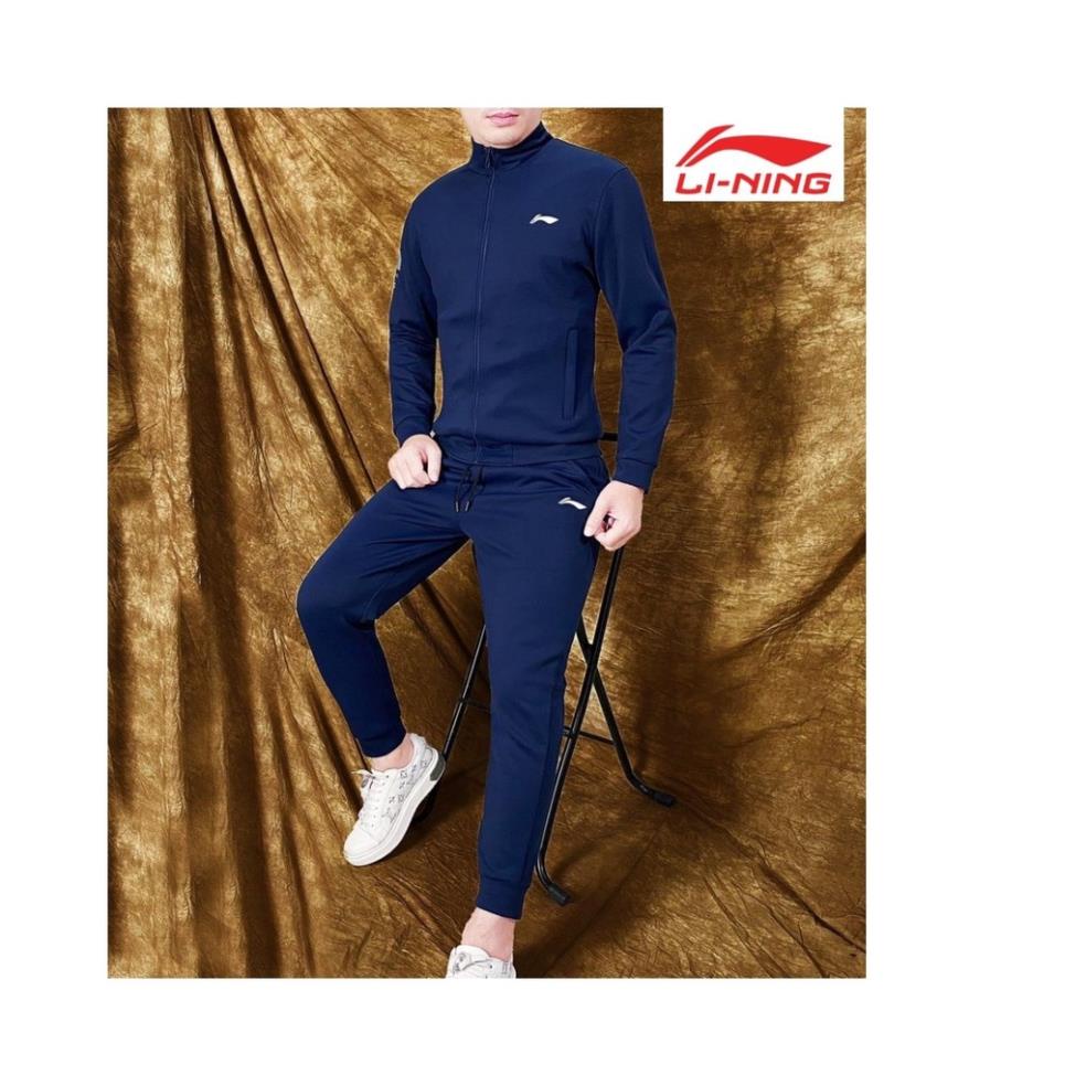 Bộ Thể Thao Nam Lining quần áo thể thao cao cấp 2 lớp hàng xuất 2021 2022 👟