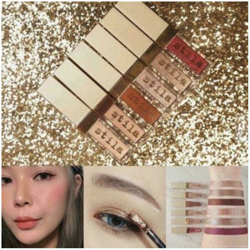 Set 6 Nhũ Mắt Kim Tuyến Stila