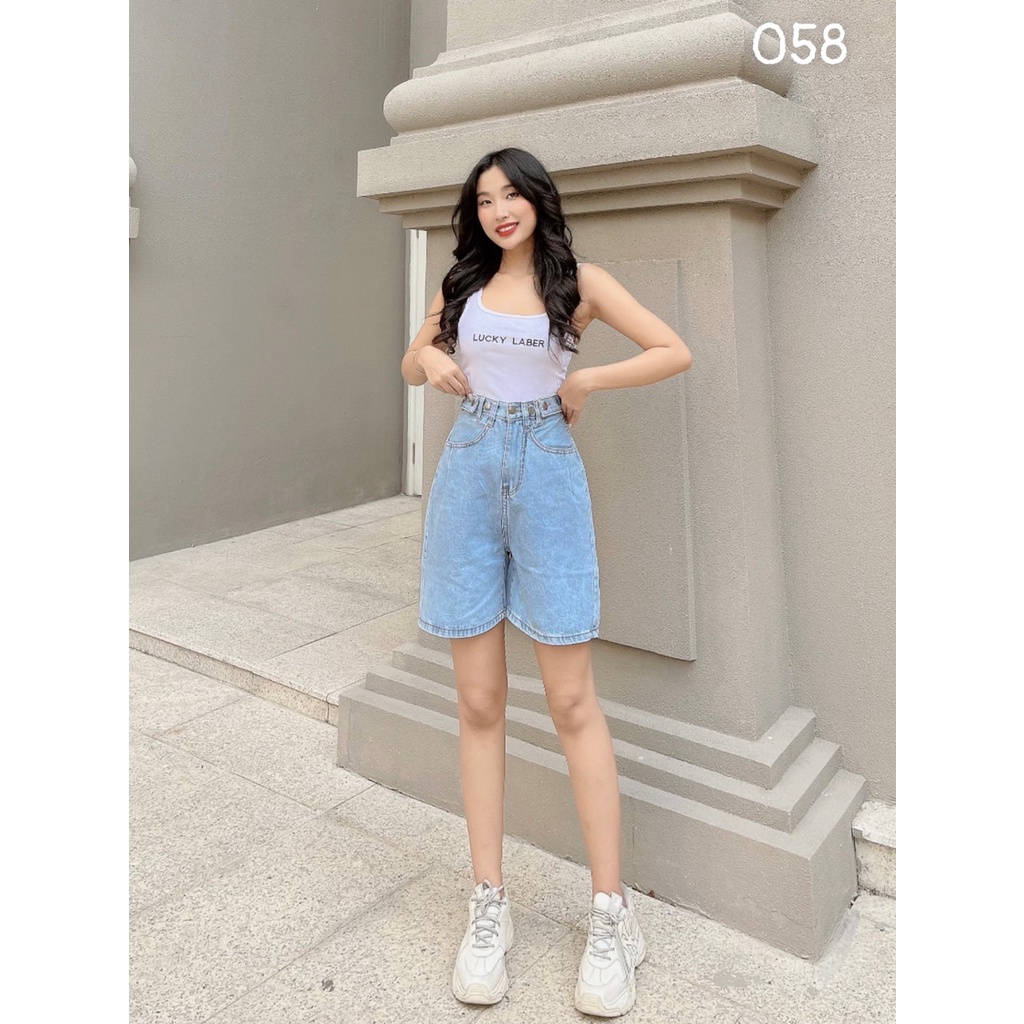 [ VẦNG TRẮNG KHUYẾT ] QUẦN JEANS NGỐ LỬNG NỮ FORM RỘNG CẠP CHỈNH PHỐI CHÍT XẺ TÚI MÀU XANH NHẠT CAO CẤP NITI SIÊU ĐẲNG