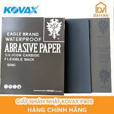 5 tờ giấy nhám Nhật 120 đen , 5 tờ giấy ráp chà xe máy, ô tô KOVAX , Nhập khẩu Nhật Bản