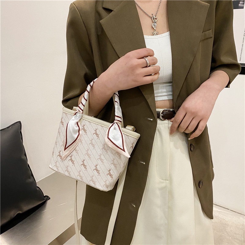 Túi Xách Đeo Vai Vải Lụa Cỡ Nhỏ Phong Cách Phương Tây Thời Trang Mùa Hè Dành Cho Nữ 2022