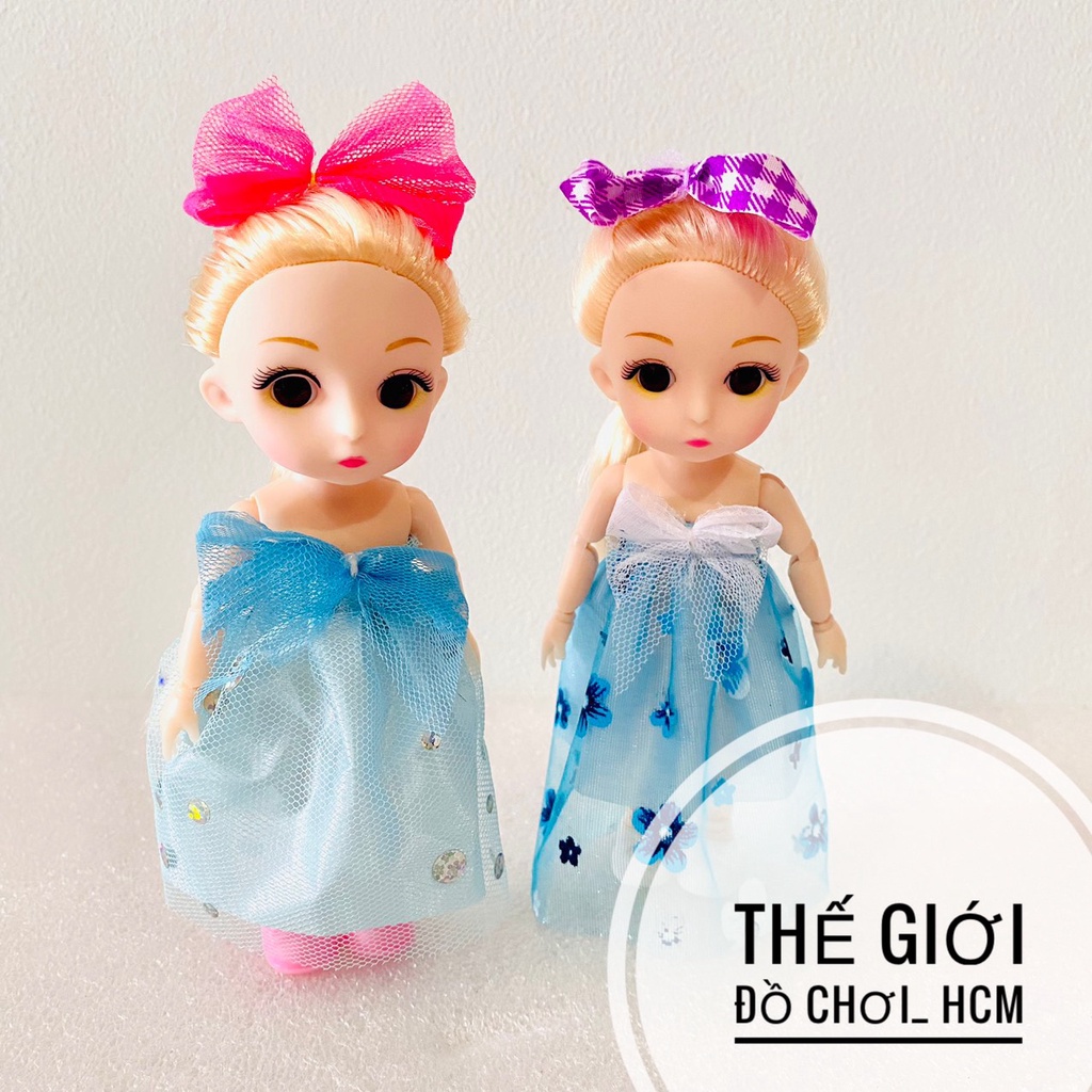 [ĐẸP- CHẤT LƯỢNG] Đồ chơi trẻ em búp bê công chúa Elsa mini dành cho bé gái thích hoạt hình Elsa và Anna, Disney Frozen