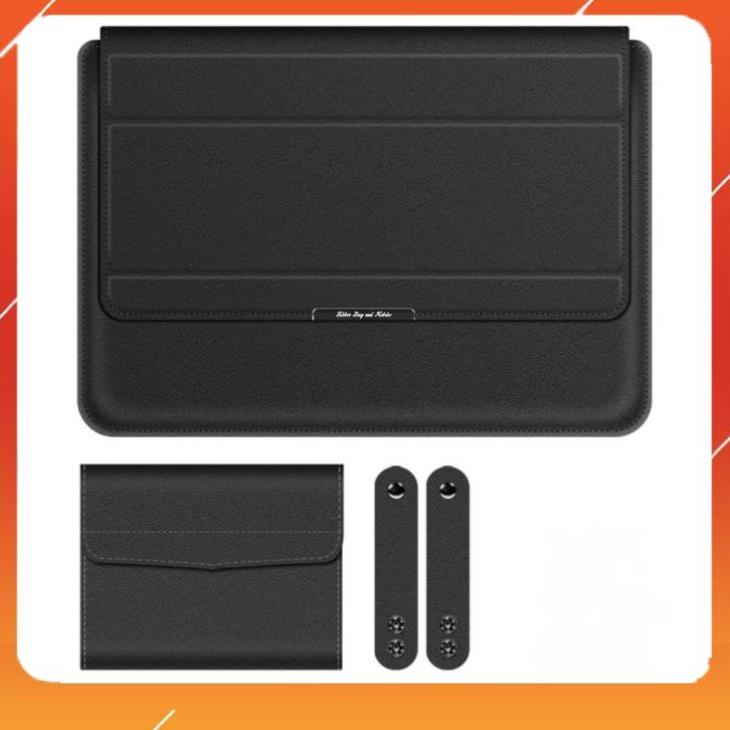 Túi bao da Macbook Laptop Surface kiêm đế tản nhiệt - Da cao cấp [Hàng Auth – Chọn màu] #6