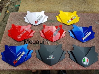 Ốp đầu mào (mão) lắp Exciter , Winner , Sirius , Wave (mẫu 2 sừng)