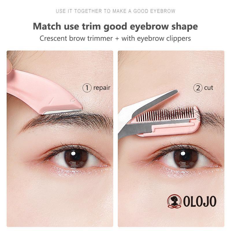 ⚜️Kéo tỉa lông mày , tiện lợi, chất lượng cao, được thiết kế với một chiếc lược nhỏ tiện lợi, nhỏ gọn
