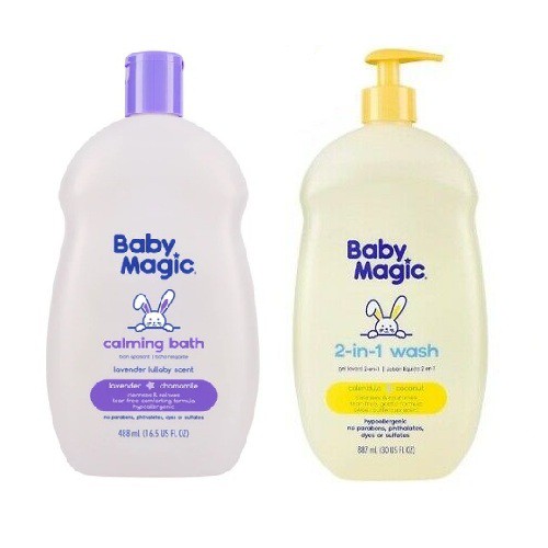 Tắm gội Baby Magic Lavender - Sweet Buttercup 887ML