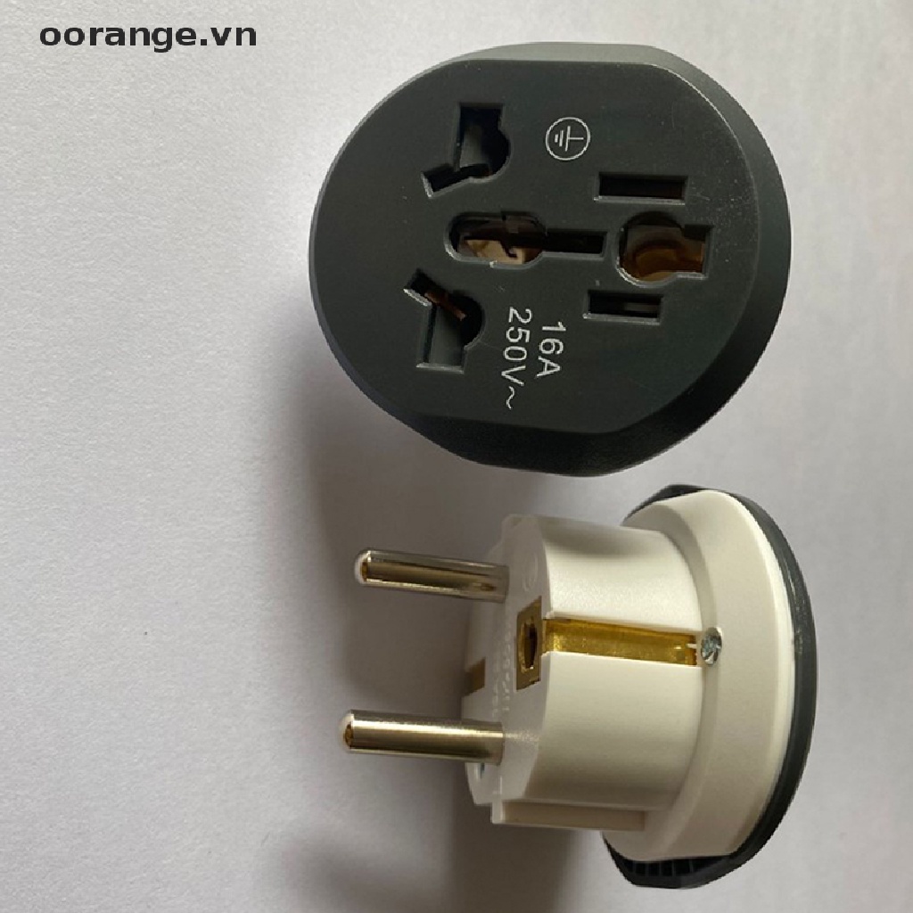 1 Adapter Chuyển Đổi Từ US Sang EU 16A | BigBuy360 - bigbuy360.vn