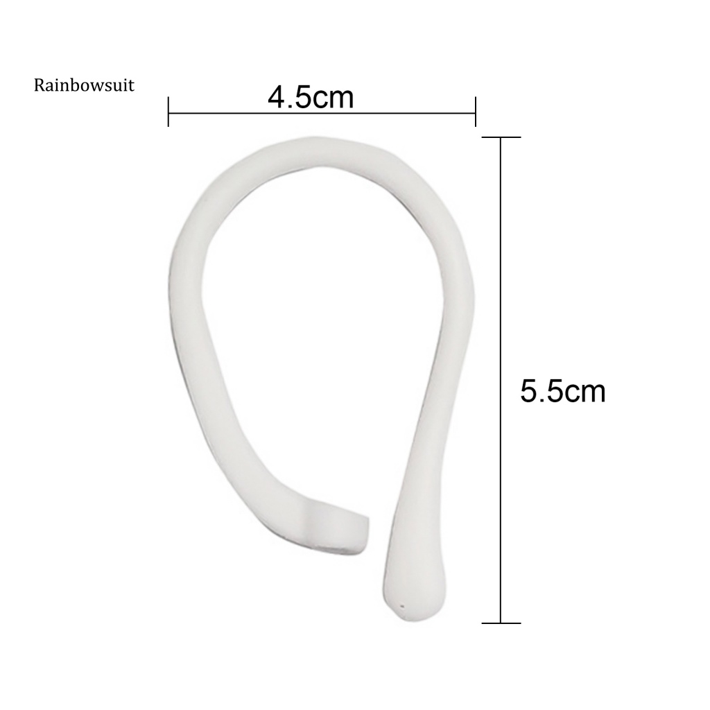 1 Cặp Giá Đỡ Tai Nghe Chống Mồ Hôi Có Thể Tháo Rời Cho Airpods 1 / 2 / Pro