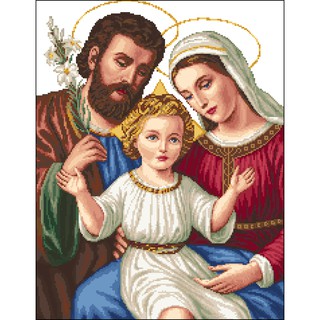 Tranh Thêu Chữ Thập Holy Family 2