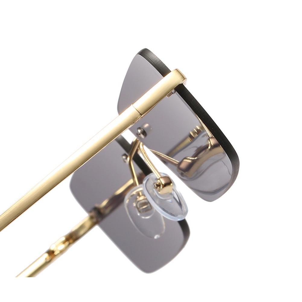 1 Kính Râm Hình Vuông Không Gọng Mẫu Mới Năm 2021 B1L1 Dành Cho Nam