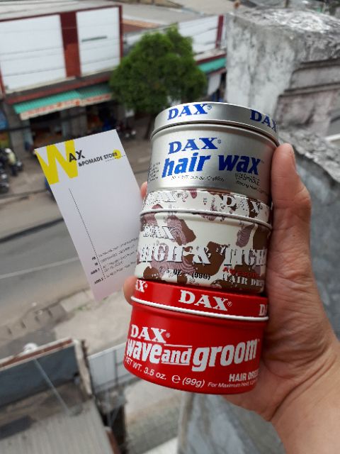 sáp vuốt tóc Dax Wave & Groom (Dax đỏ)  | Dax camo | Dax hair wax (Dax bạc)