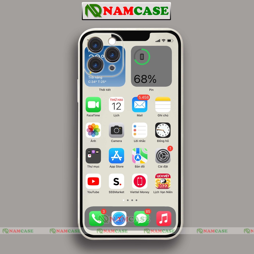 Ốp lưng điện thoại iPhone icon cạnh viền vuông silicon dẻo bảo vệ camera ip 6/6s/7/8/X/XS/XR/11/12/13/14 Pro Plus Max