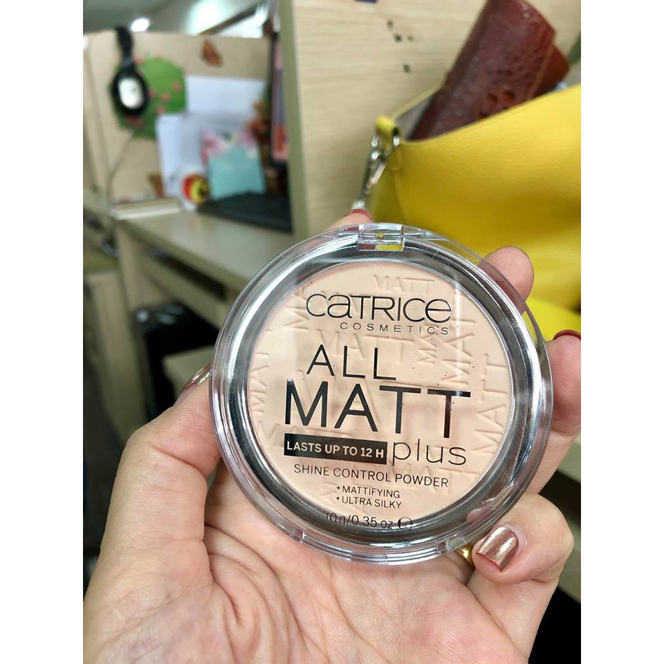 Phấn Phủ Nén Catrice All Matt Plus Shine Control Powder