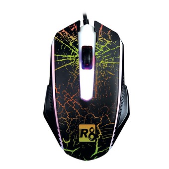 Chuột máy tính chuyên game R8 có đèn lef