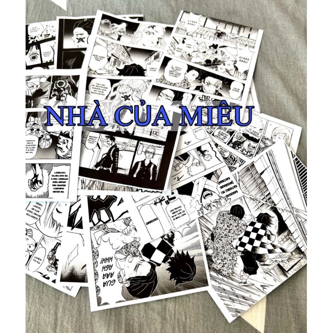 MANGA dán tường có keo sẵn chỉ cần lột dán, One Piece, Tokyo Revengers, Jujutsu Kaisen, Kimetsu no Yaiba, Naruto,My Hero