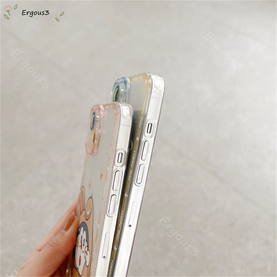 Ốp Điện Thoại Mềm In Hình Doraemon Cho Samsung A03 A22 A02 A02S A32 A52 A72 S22 S21 Ultra Plus A51 A71 A50 A50S A30S