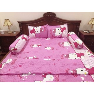 Drap Bộ coton Thắng Lợi loại 1 ( kèm mền)