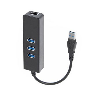 Bộ chia 3 cổng Usb 3.0 + 1 cổng Lan - Hub Usb 3.0 + Lan