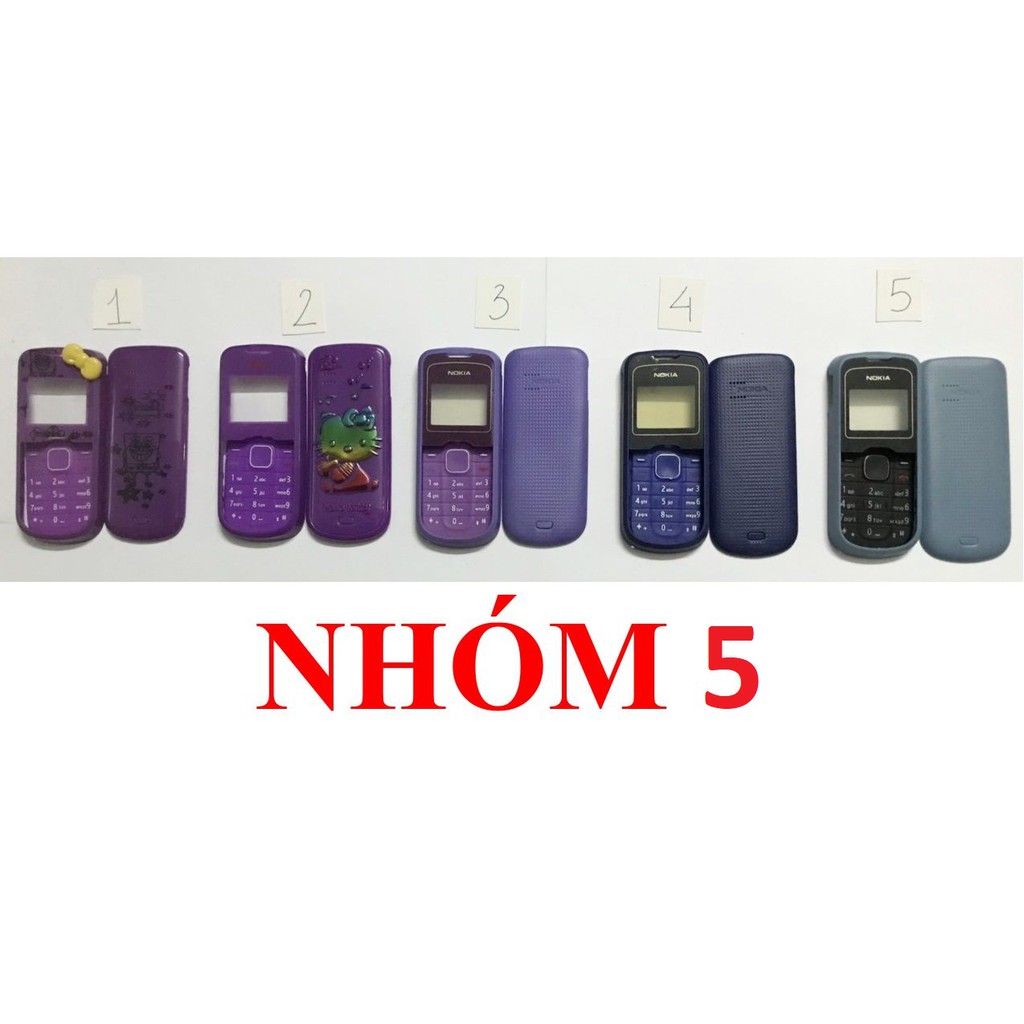 Bộ vỏ Nokia 1202 ( chọn hình )