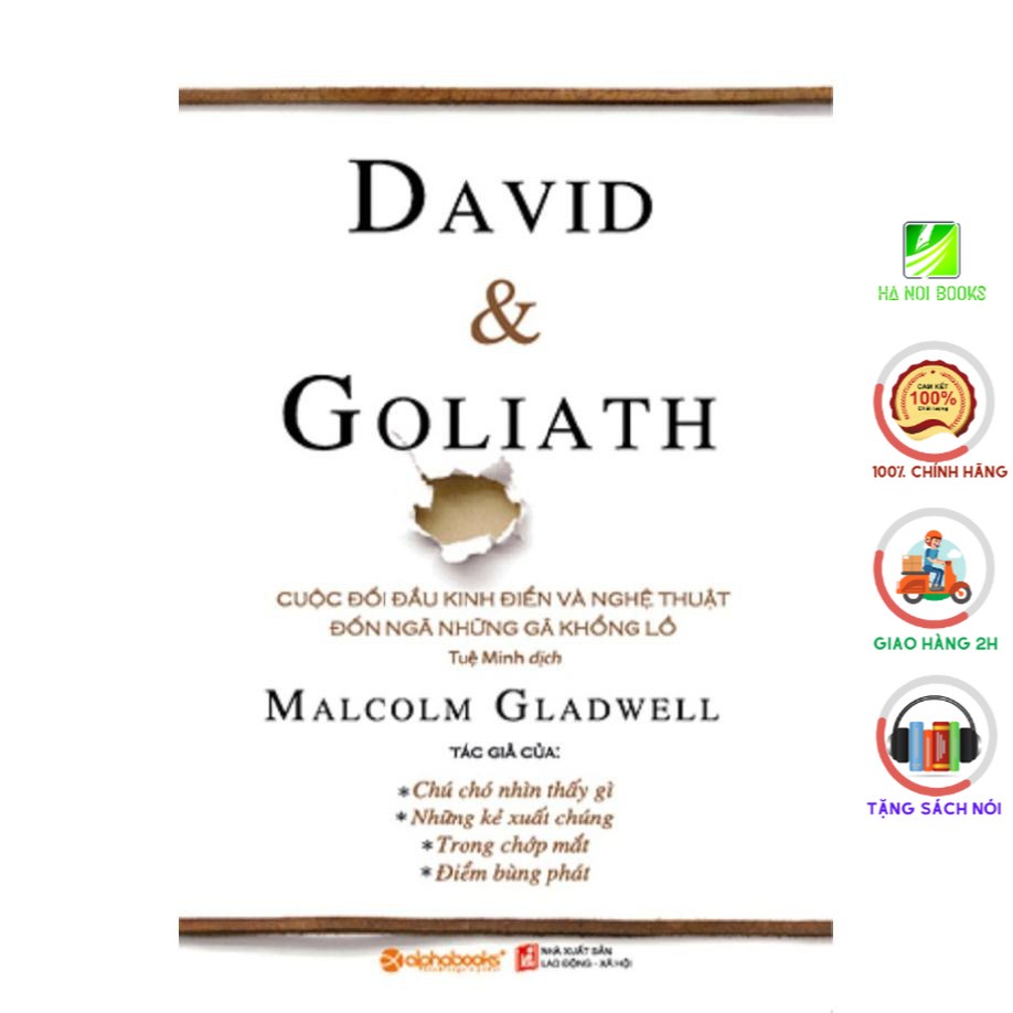 Sách - David &amp; Goliath - Alphabooks