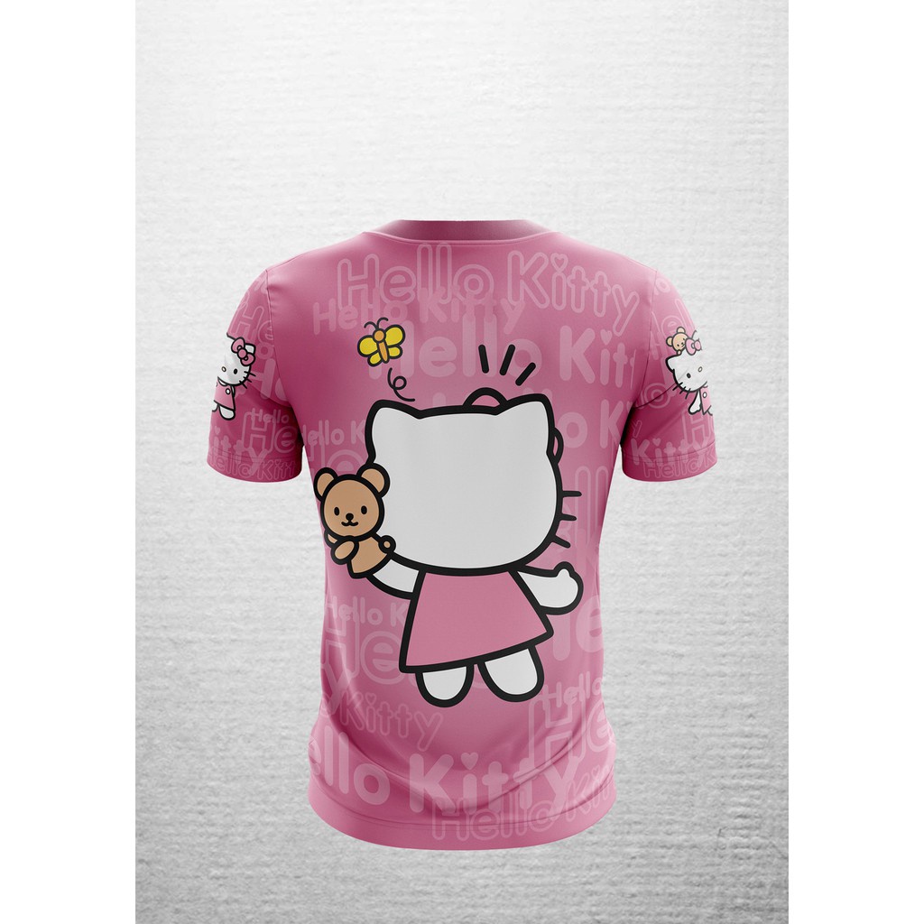 Áo Thun JERSEY HELLO KITTY - 002 (Người Lớn &amp; Trẻ Em)
