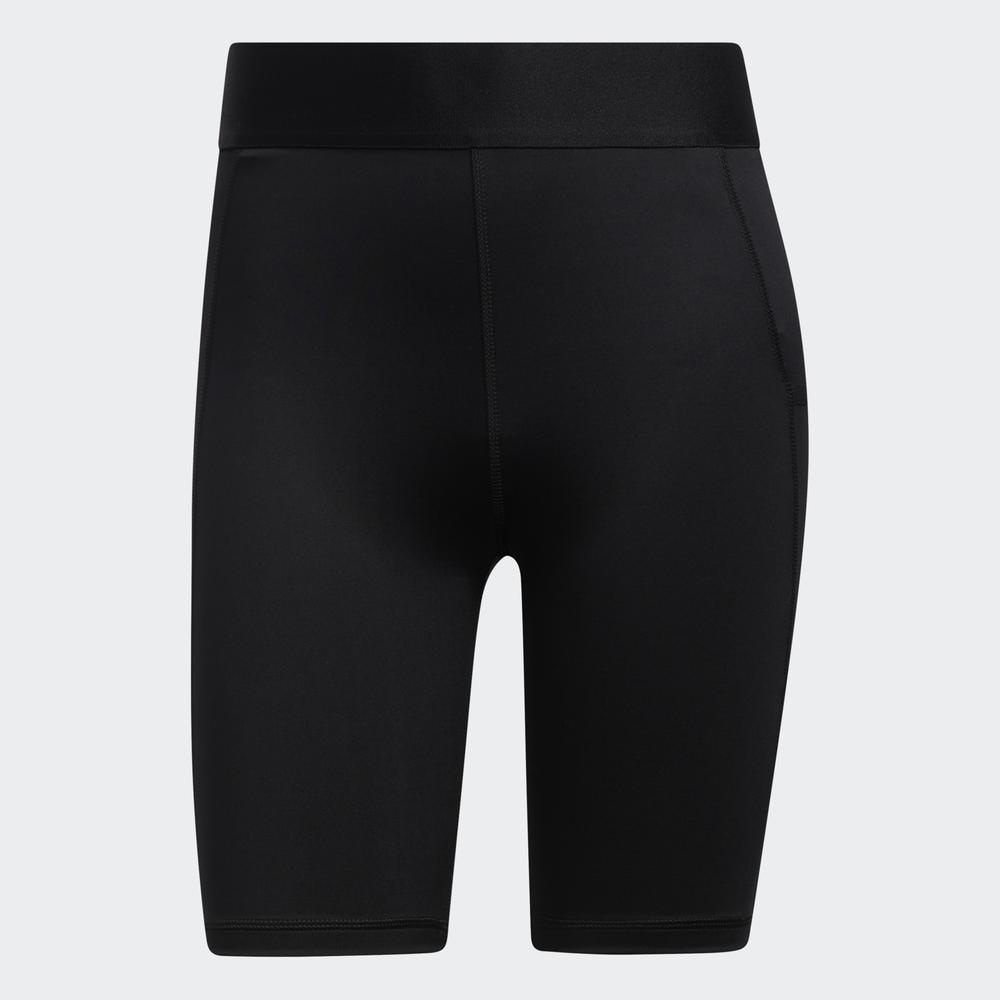 Quần Ngắn Bó adidas TRAINING Nữ Techfit Period-Proof Biker Short Tights Màu đen H15833