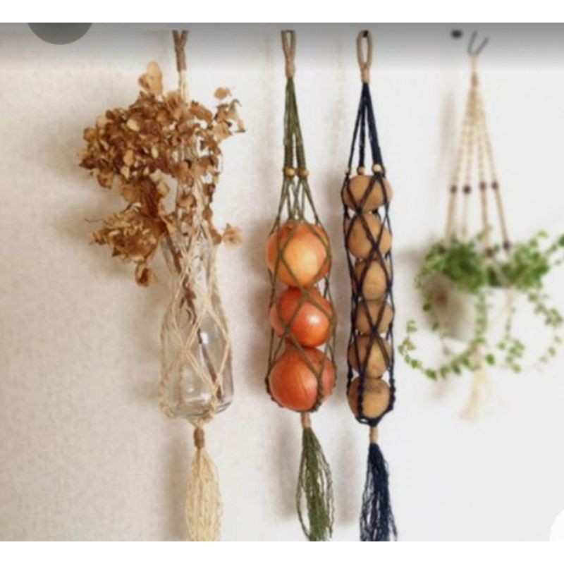 Túi đựng rau củ quả Macrame