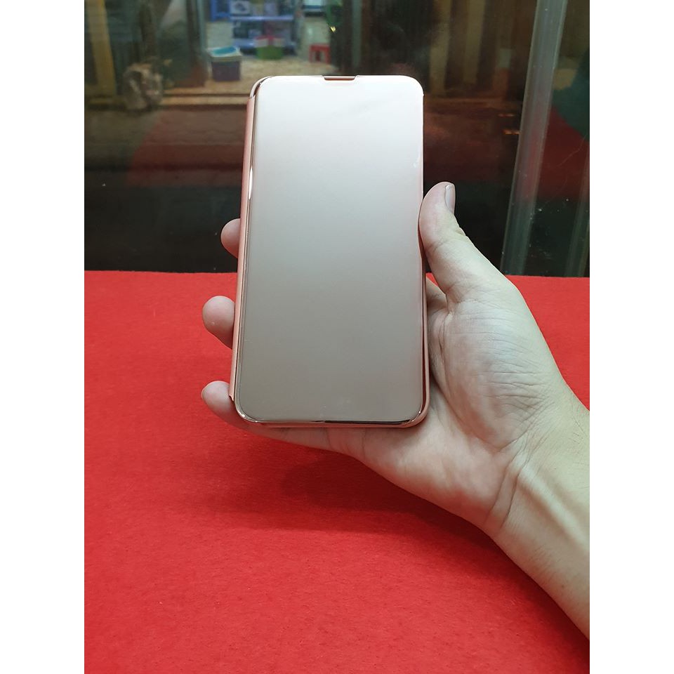 Bao da Clear view Standing Oppo F9