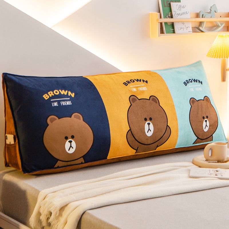 Gối tựa đầu giường kê đầu giường 1m5 1m8 hình thú vương miện trang trí decor phòng ngủ vintage - Otama Bedding
