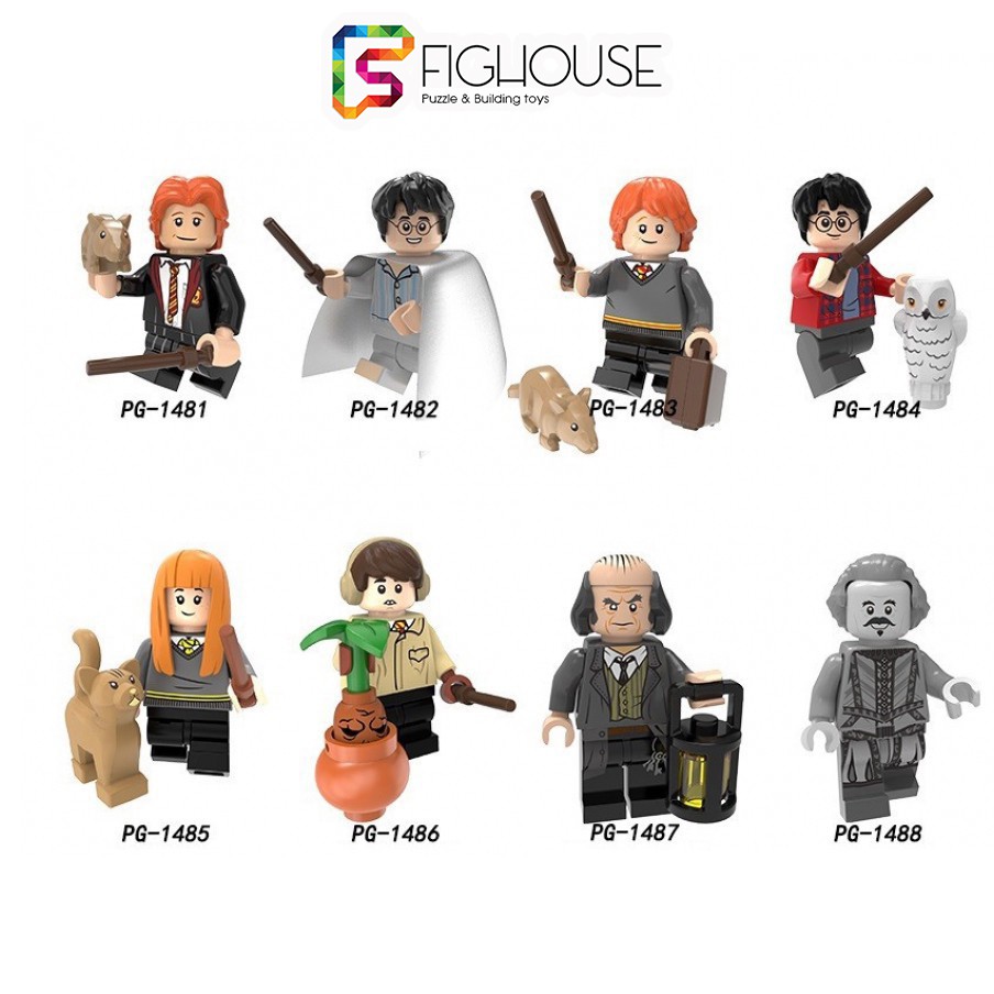 Xếp Hình Minifigures Các Nhân Vật Trong Phim Harry Potter - Đồ Chơi Lắp Ráp non-lego PG8178 [A22]