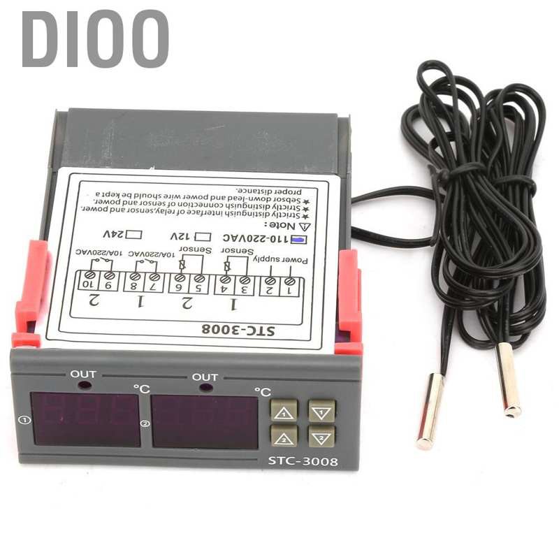 Bộ Kiểm Soát Nhiệt Độ 12v / 24v / 110-220v