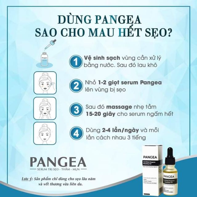 HÀNG CHÍNH HÃNG SERUM SẸO PANGEA - NHẬP KHẪU MAYLAYSIA